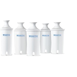 Clorox Repl Brita Water Pitcher Advanced Replacement Filters 5 ea, 5 Count (Pack of 1), White