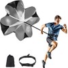 Resistance Parachute Running Speed Parachute Speed with Adjustable Strap, Speed