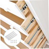 Operitacx 2 Sets Slide Tracks Smooth Glide Drawer Guide Rails