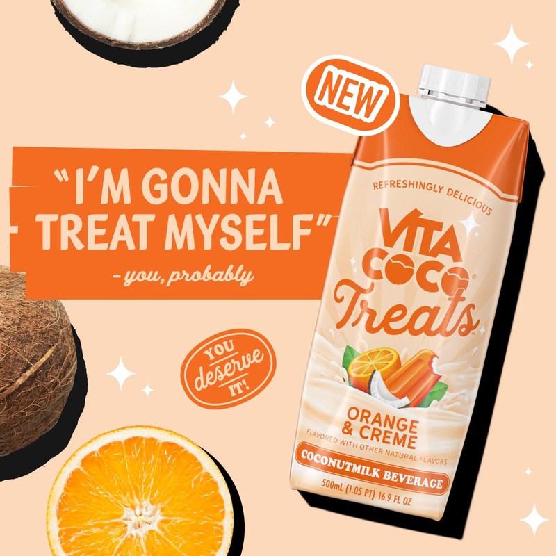 Vita Coco Treats Orange and Cream