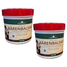 Herbamedicus Bear Balm Cream Warming Relaxing 2 x 250 ml