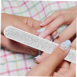 Beavorty 3pcs Glass Nail File Double-Sided Nail Polishing Tools for Home Salon Use and Reusable Care Files for Manicure and Art