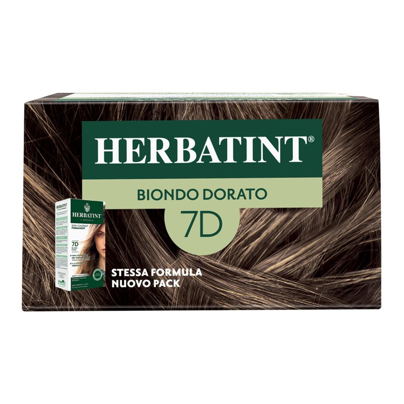 Herbatint Permanent Hair Dye Gel 7D Golden Blonde - 170ml