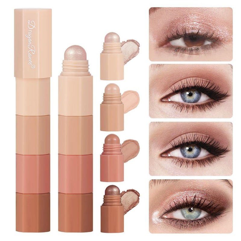 4 Colour Sombra de Ojos Stick Sets, En Barra Eyeshadow
