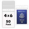 50 Pack - Extra Large 4 3/8 X 6 Passport