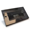 kenable Cable Entry/Exit Brush Faceplate for Wall Outlet UK Double