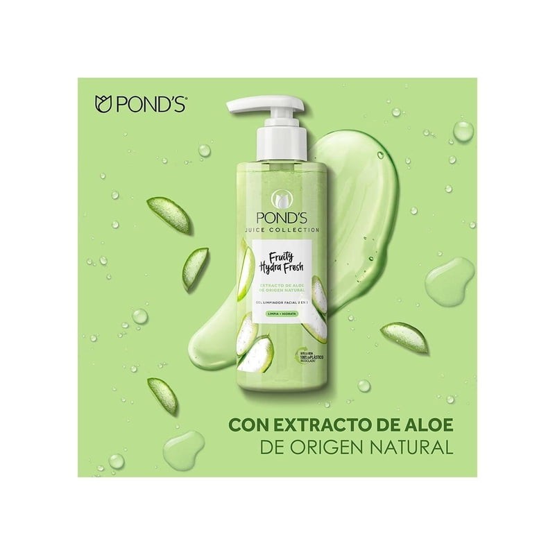 Limpiador facial Pond´s Fruity Hydra Fresh aloe 200 ml