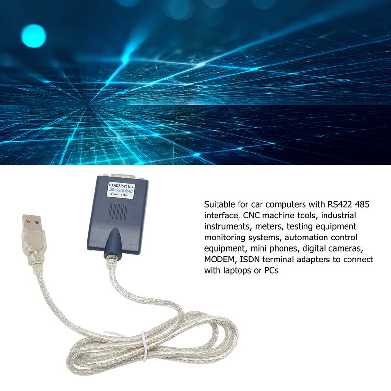 USB to RS485 RS422 Serial Adapter with 6 Position Terminal