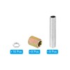 PATIKIL 8pcs M10 Fine Thread Lamp Pipe Repair Parts Kit
