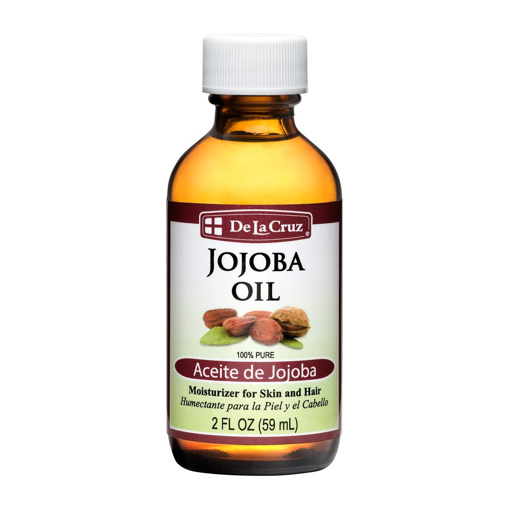 De La Cruz Pure Jojoba Oil, Expeller-Pressed, Hexane-Free, Non-GMO, Bottled in USA 2 FL. OZ. (1 Bottle)