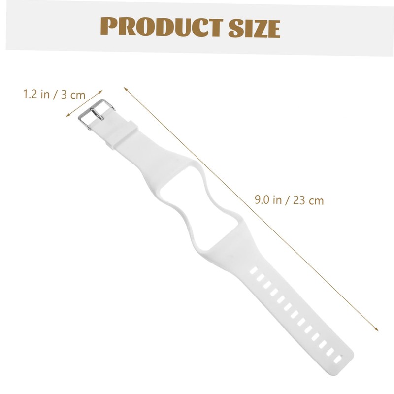 Mikinona Simple TPU Watch Band for Wear-Resistant Solid Strap for
