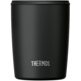 Thermos Vacuum Insulated Tumbler With Lid, JDP-300BK, 10.1 oz (300 ml), Black