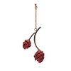 Creative Co-Op Metal Pinecones on Branch Wall Hanging, Brown and