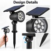 9 LED Solar Powered Garden Spotlight – Adjustable IP65 Waterproof
