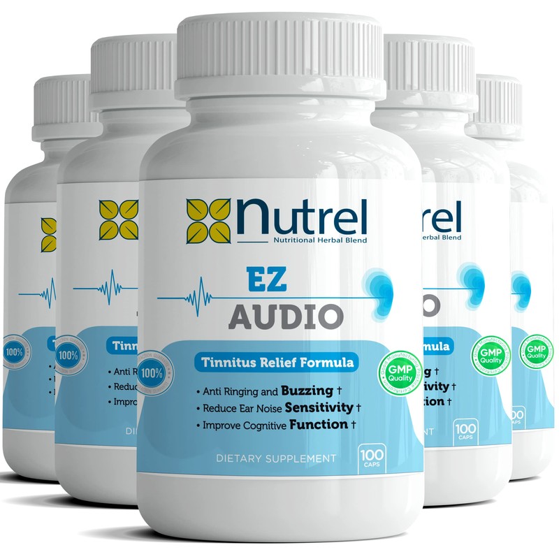 Ez Audio - (100 CAPS) Advanced Hearing Ringing Relief Support
