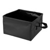Collapsible Basin Leakage Proof Portable Folding Camping Bucket for Travel
