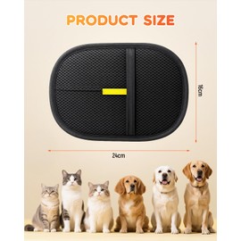 SnapTek 2PCS Pet Hair Removal Glove,2025 Pet Hair Remover Glove for Pet Hair, Clothing, Couch, Furniture, Carpet, Car Seat，Washable Reusable