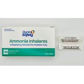 Ammonia INHALANTS (10 Pack) AMPOULES.