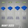Rugged Rhino All Weather 100% Waterproof Heavy Duty Tarp, 2
