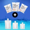 휴대용 수건 타월 여행용 휴대용기set Portable Towel Travel Storage Kit