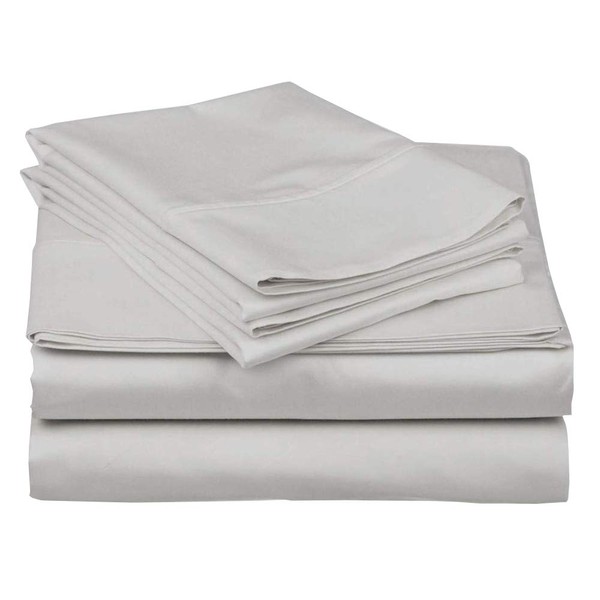 Twin Extra Long Sheets for Dorm Bedding-400 Thread Count -