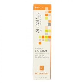 Andalou Naturals Luminous Eye Serum with Vitamin C Complexion Defense 0.6 ounces