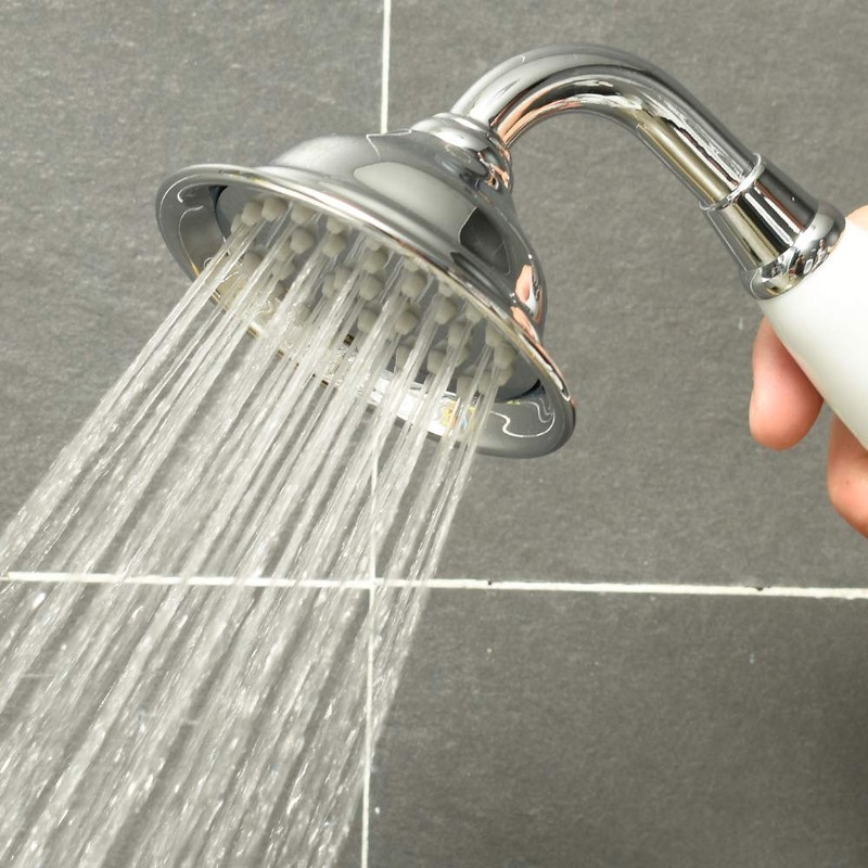 ENGA Vintage Hand-held Shower Rain Sprayer Telephone Shaped Brass Ceramic
