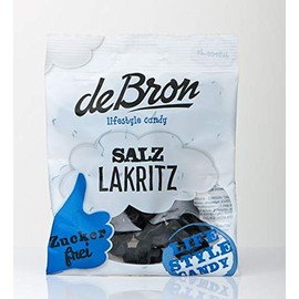 De Bron Salt Liquorice Sugar Free 100 g