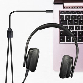 Xilaghy 3.5mm Headphone Splitter 1 to 2-Ways 3.5mm (1/8") TRRS 4-Pole Gold Plated Male to 2-Male Stereo Audio Splitter Cable for Headphone and Speakers(1M/39In)