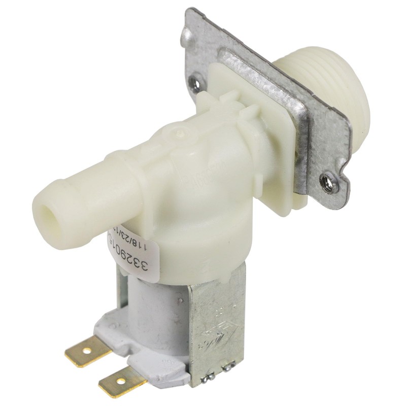 Spares2go Universal Dishwasher Solenoid Valve Electric Water Fill Single Inlet