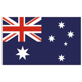 Bay Breeze Large Aussie Flag, Australian National Flags for Outdoor Activity or Garden Decoration to Support Our Country Proudly, Austalian Open 2025, Tennis Sports Social Gathering for OZ Sports Bar & Restaurants Decor, 150cm X 90cm (Flag)