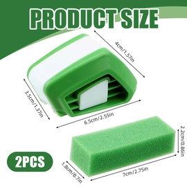 HAMKU Pack of 2 Windscreen Wipers Cutter Sharpener, 2 Sponges Cleaning Cloths, Car Windscreen Wiper, Car Wiper Recutter, Wiper Blade Repair for Car SUV, a