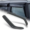 M-AUTO Outside Mount Window Visors Compatible with 1998 Dodge B1500/B2500/B3500,