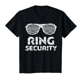Kids Ring Security T-Shirt Kids Little Boys Ring Bearer Shirt T-Shirt
