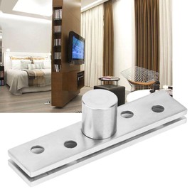 Bisagra Giratoria de Bisagra Pivotante de 2 Piezas, Bisagra Pivotante Giratoria de Acero Inoxidable de 360 ​​grados, bisagras de pivote de puerta, Eje hacia Arriba y hacia Abajo de 75 MM de Largo