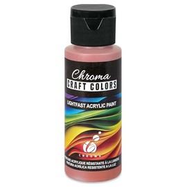Chroma Craft Colors Acrylic Paint - Gingerbread, 2 oz