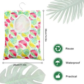 BONAVCY Clothes Peg Bag for Washing Line, 2 Pack Fabric Clothes Pin Bag 36 x 28 cm, Clothespin Hanging Storage Bag for Laundry Lines and Wardrobe