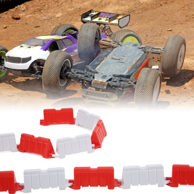 60pcs RC Drift Race DIY Remote Control Car Road Barrier