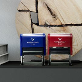 All Quality Called/EMAILED (w Check Boxes & Date line) Self-Inking Rubber Stamp (Red Ink) - Q-200