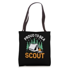 Proud To Be A Scout Camping Scouting Scouts Tote Bag