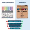 Surfpaints Primary 8 Pack Set Acrylic Paint Pens