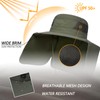 Wide Brim Sun Hats with Breathable for Fishing, Hiking (US,