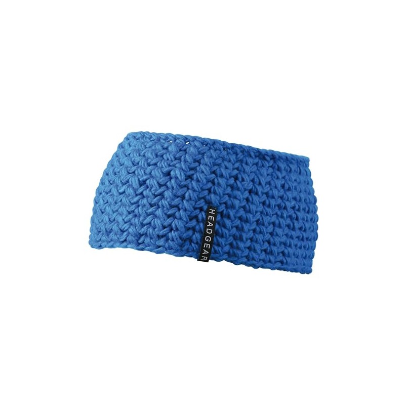 Extra Wide Hand Crochet Headband with Fleece Lining for the