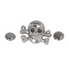 150 Sets DIY Skull Rivets Gothic Style Rustproof Exquisite Fines