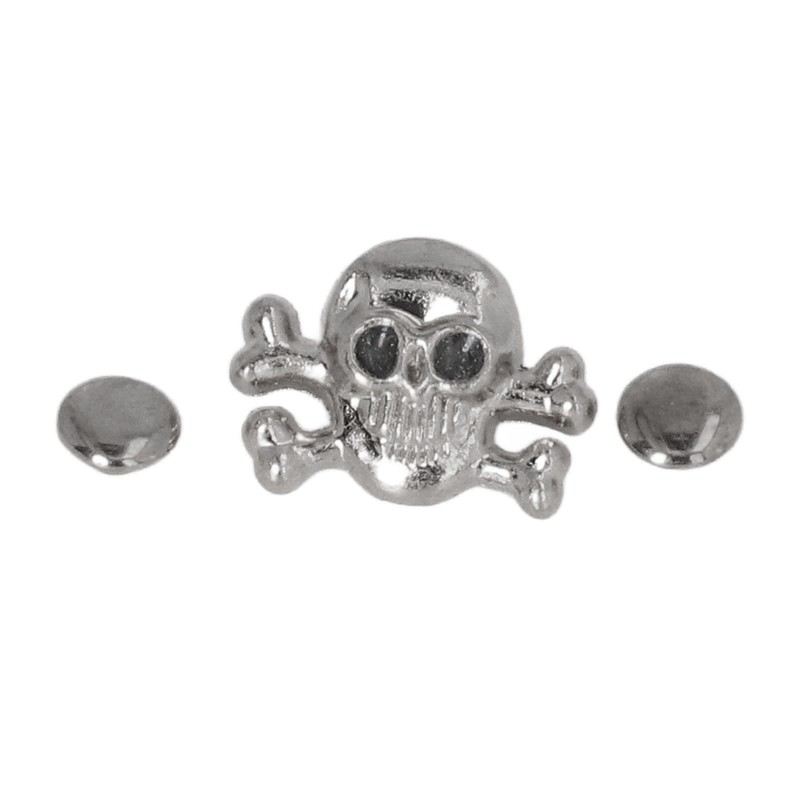150 Sets DIY Skull Rivets Gothic Style Rustproof Exquisite Fines
