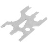 Stainless Steel Underwater Multifunction Tool Diving Regulator Kit Credit Card