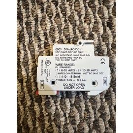 Marathon new never used 6SC30A1C marathon fuse holder