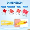 Nilight Kit Surtido de 372 Fusibles para Auto, Estándar, Mini