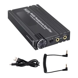 Unbranded HIFI Heavy Bass Headphone Amplifier Portable Headset AMP 3.5mm AUX Audio Port