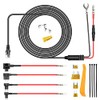 Radar Detector Hardwire Kit,Direct Wire Wiring kit for Escort Valentine One Uniden Beltronics Cobra Radar Detector Quick Connection Plug and Play Power Cord Cable